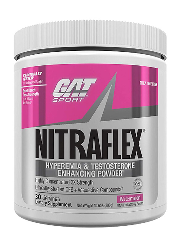 

Gat Sports Nitraflex, 300gm, Watermelon