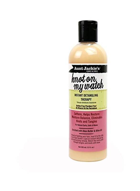 

Aunt Jackie's Knot On My Watch Instant Leave-In Detangling Therapy for All Hair Types, 355ml