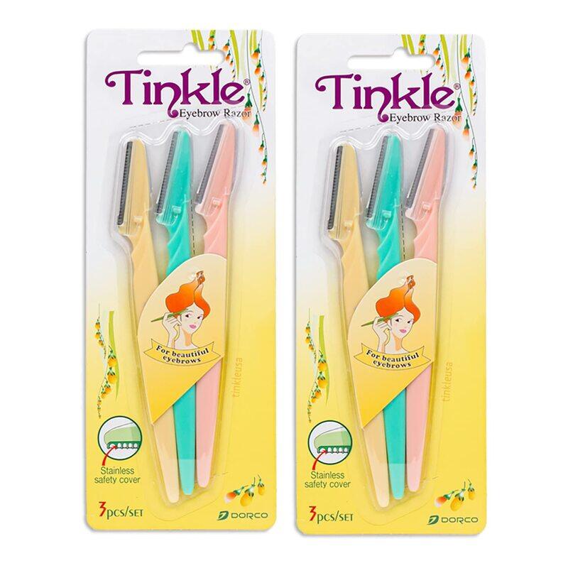 

Tinkle Dorco Eyebrow Razor, 6 Pieces