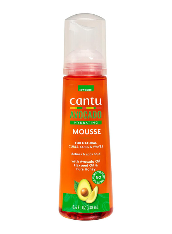 

Cantu Avocado Hydrating Styling Mousse for All Hair Types, 248ml