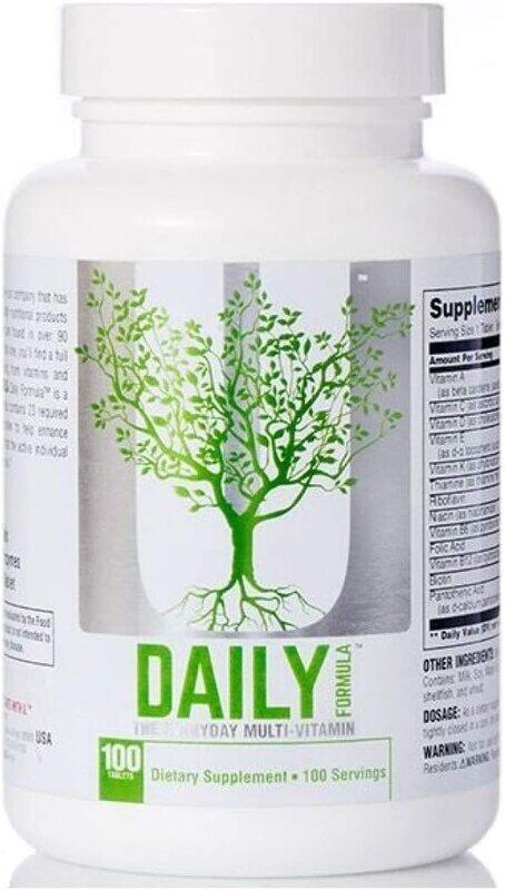 

Universal Nutrition Daily formula Dietary Supplement, 100 Tablets