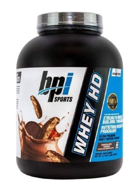 

BPI Sports Whey HD, 4 Lbs, Chocolate Cookie