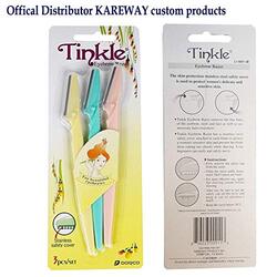 Tinkle Eyebrow Razor Set, 24 Pieces