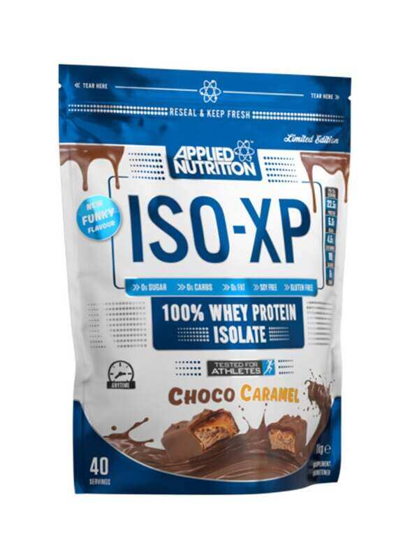 

Applied Nutrition ISO-XP Whey Protein Isolate, 40 Servings, Chocolate Caramel