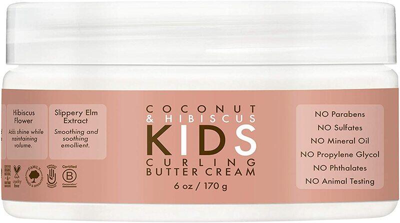 

Shea Moisture Coconut And Hibiscus Kids Curling Butter Cream, 6Oz