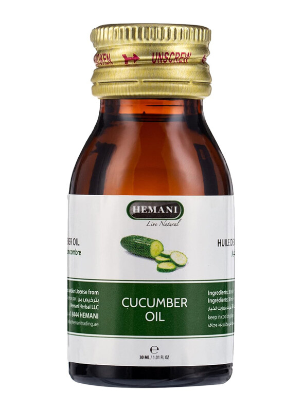 

Hemani Cucumber Oil, 30ml