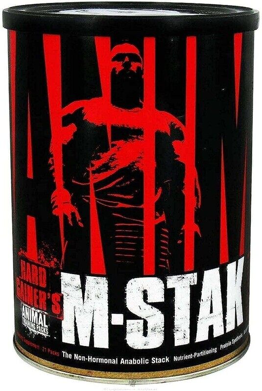 

Universal Nutrition Animal M-Stak Non-Hormonal Anabolic Stack, 21 Packs, Ginger
