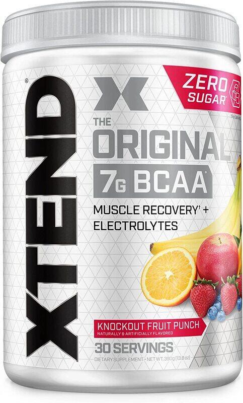 

Scivation Xtend Original 7G Bcaa Muscle Recovery + Electrolytes, 420 gm, Fruit Punch