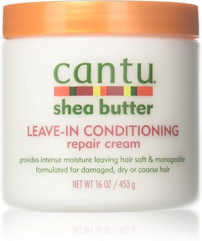 

Cantu Shea Butter Leave-In Conditioner Repair Cream, 3 Pieces x 453 gm