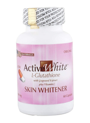 Active White L Glutathione High Antioxidants, 60 Capsules