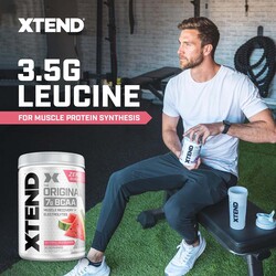 Scivation Xtend Original 7G BCAA Muscle Recovery + Electrolytes, 30 Servings, Watermelon Explosion