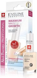 Eveline Cosmetics Spa Maximum Nails Growth Quickner, 12ml, Clear