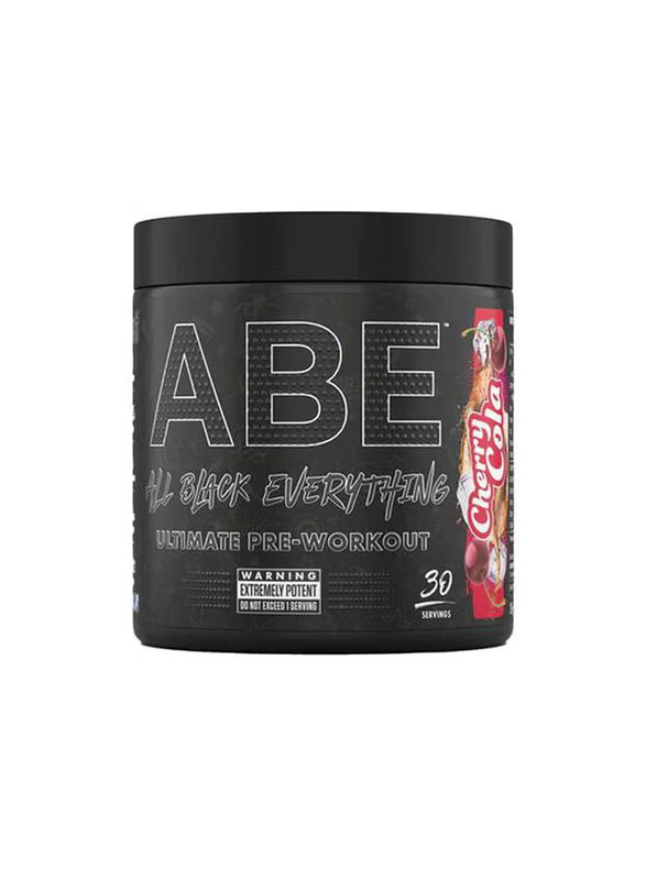 Applied Nutrition 30-Serving Abe Ultimate Preworkout Powder Supplements, 375g, Cherry Cola