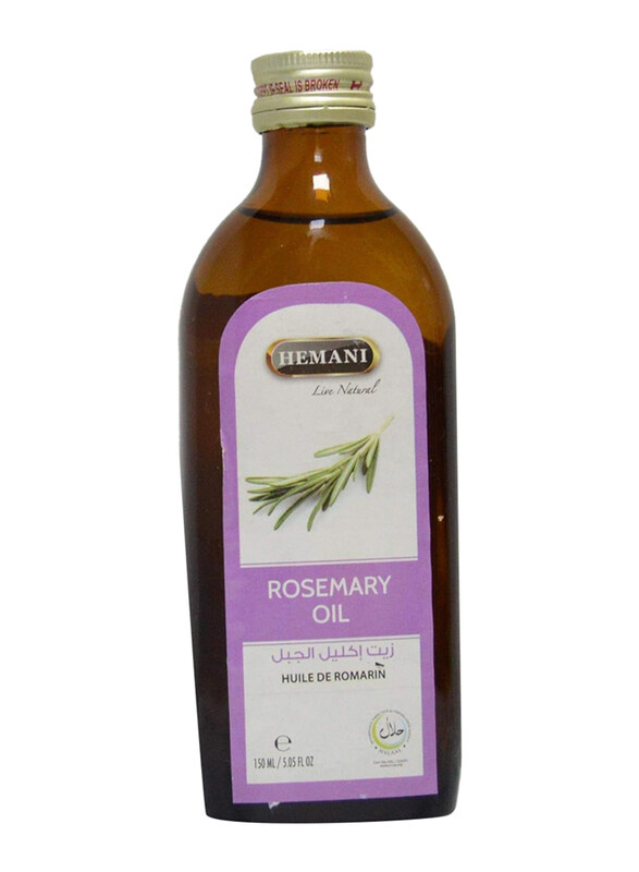 

Hemani Rosemary Herbal Oil, 150ml