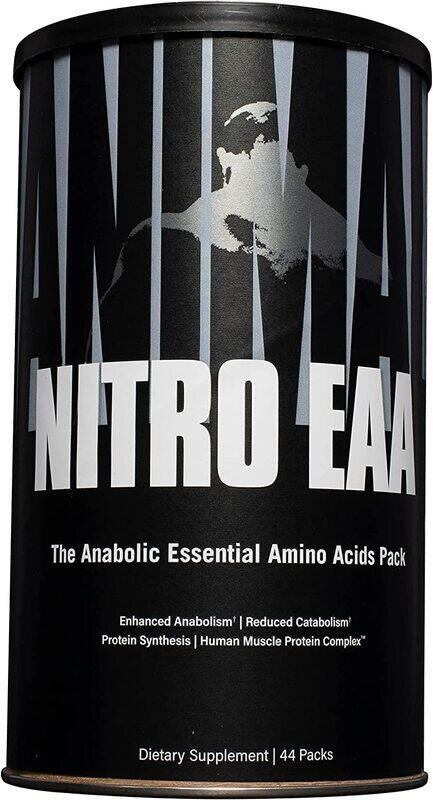 

Universal Nutrition Nitro Eaa The Anabolic Essential Amino Acids Pack, 44 Packs, Unflavoured