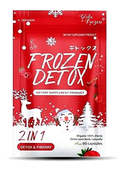Frozen Detox 2 in 1 Dietary Slimming Supplement, 60 Capsules