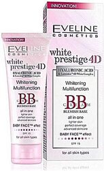 Eveline Prestige 4D Whitening Multifunction BB Cream with SPF15, White