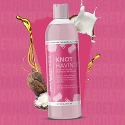 Aunt Jackie's Girls Knot Havin' It Leave-In Ultimate Hair Detangler for Curly Hair, 12oz