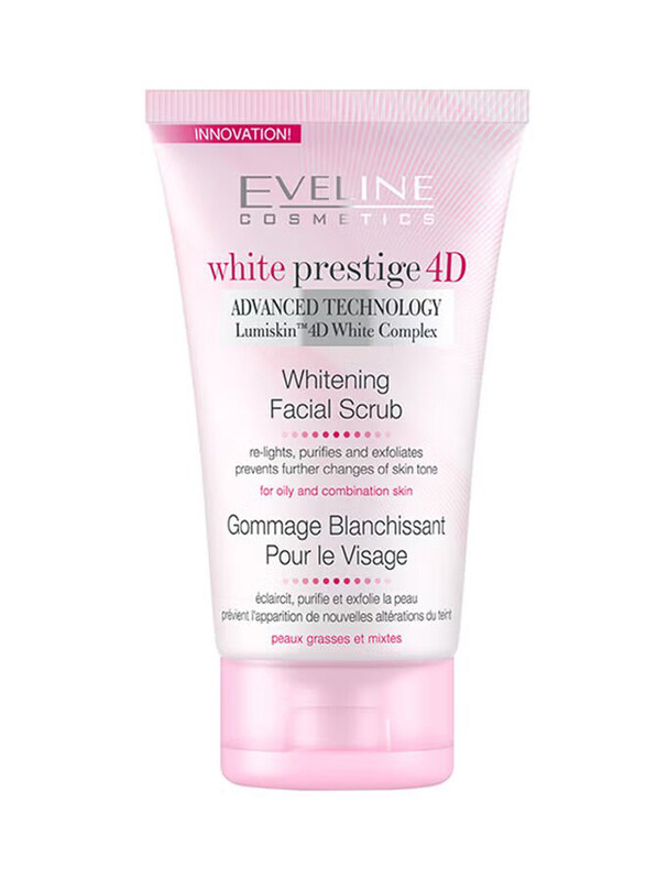 

Eveline Prestige 4D Whitening Facial Scrub, 150ml