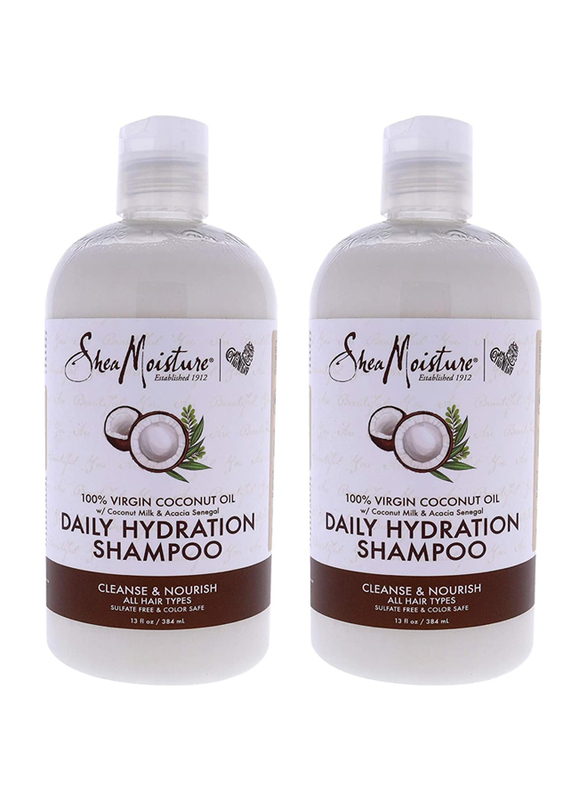 Shea Moisture Virgin Coconut Oil Daily Hydration Shampoo, 13 oz
