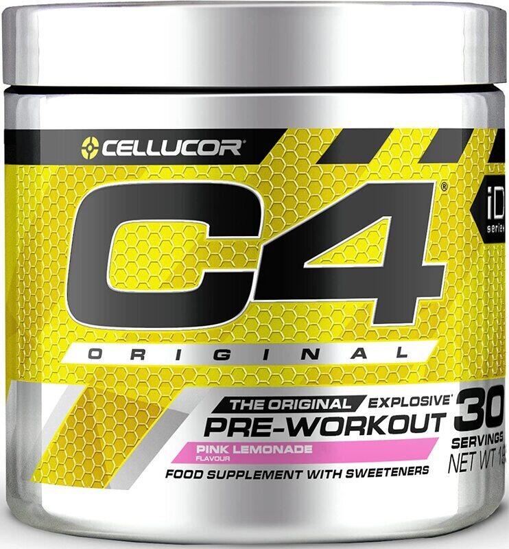 

Cellucor C4 The Original Explosive Pre-Workout Supplements, 30 Servings, Pink Lemonade