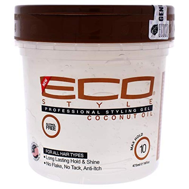 Eco Style Coconut Oil Professional Styling Gel, 473ml