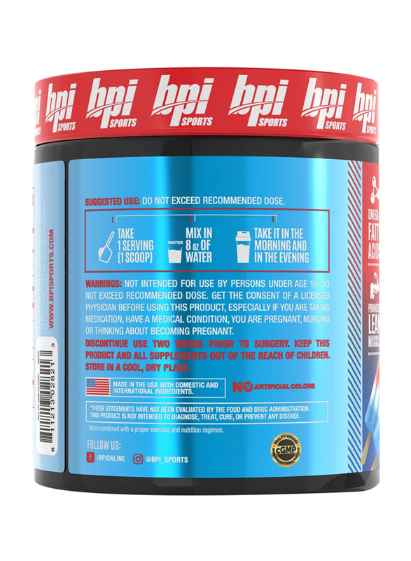 BPI Sports CLA + Carnitine, 350gm, Rainbow Ice