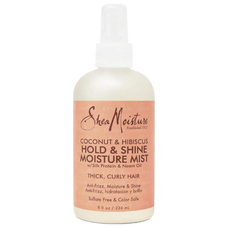 

Shea Moisture Coconut And Hibiscus Hold And Shine Moisture Mist For Unisex, 236.58 g