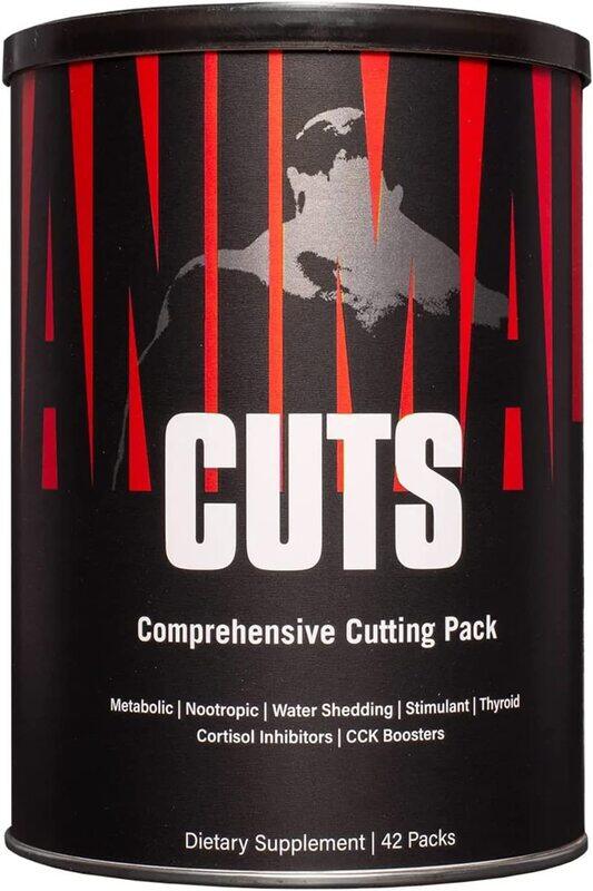 

Universal Nutrition Animal Cuts, 42 Pieces, Raspberry