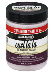 Aunt Jackie's Curl La La Defining Curl Custard for Curly Hair, 511gm