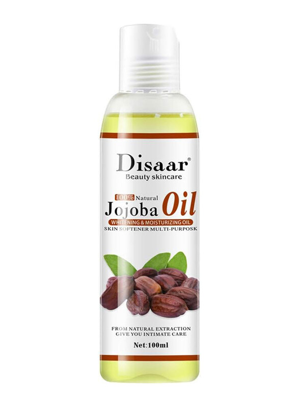 

Disaar Beauty Pure Natural Jojoba Moisturizer & Whitening Skin Softer Multi-Purpose Oil, 100ml