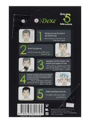 Dexe Instant Hair Dye Shampoo, 3 x 25ml, Black