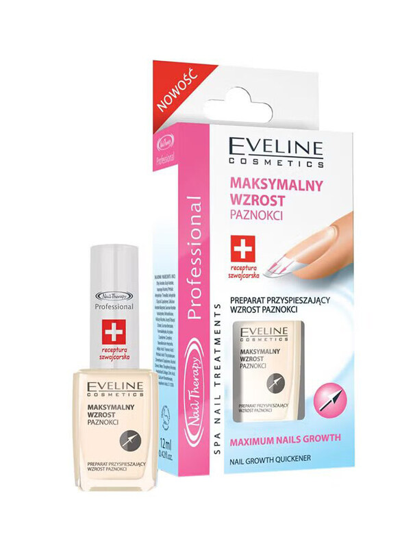 

Eveline Cosmetics Maximum Nails Growth Quickner, 20gm, Clear