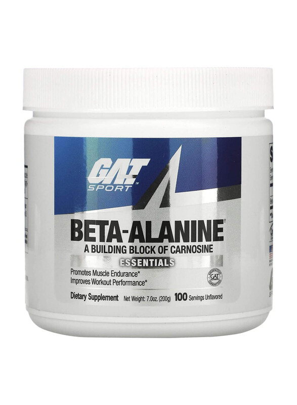 

Gat Beta Alanine Powder, 200gm, 100 Servings, Unflavoured
