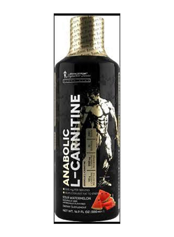 

Kevin Levrone Anabolic L-Carnitine Dietary Supplement Liquid, 3000 Mg, 500ml, Sour Watermelon