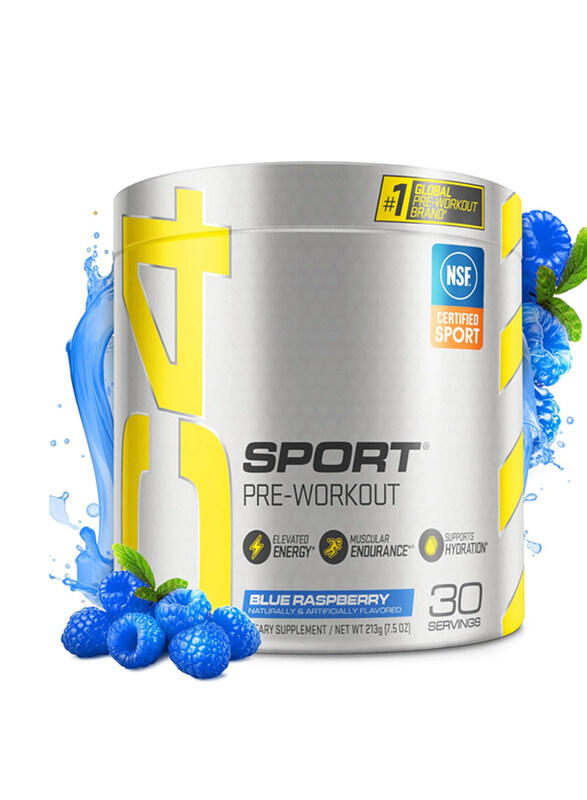 

Cellucor C4 Sport Pre Workout Powder, 213gm, Blue Raspberry