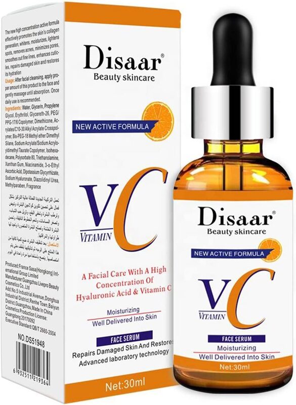 Disaar Beauty Skincare Orange Vitamin C Facial Serum, 30ml