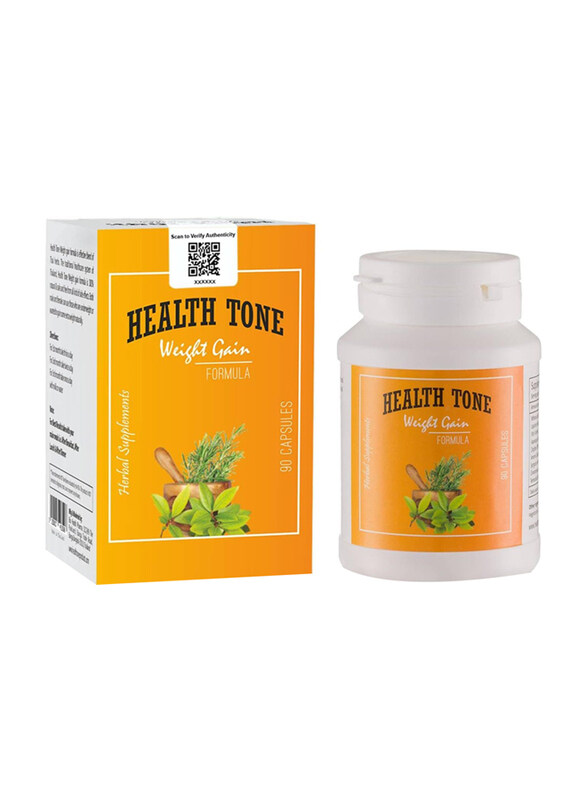 

Health Tone Herbal Weight Gain & Muscle Boost Capsules, 500mg, 90 Capsules