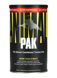 Universal Nutrition Animal Pak The Ultimate Foundational Training Pack Dietary Supplement, 44 Capsules, Unflavoured