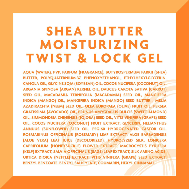 Cantu Shea Butter Moisturizing Twist & Lock Gel for Natural Hair, 13 oz