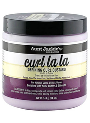 Aunt Jackie's Curl La La Defining Curl Custard for Curly Hair, 511gm