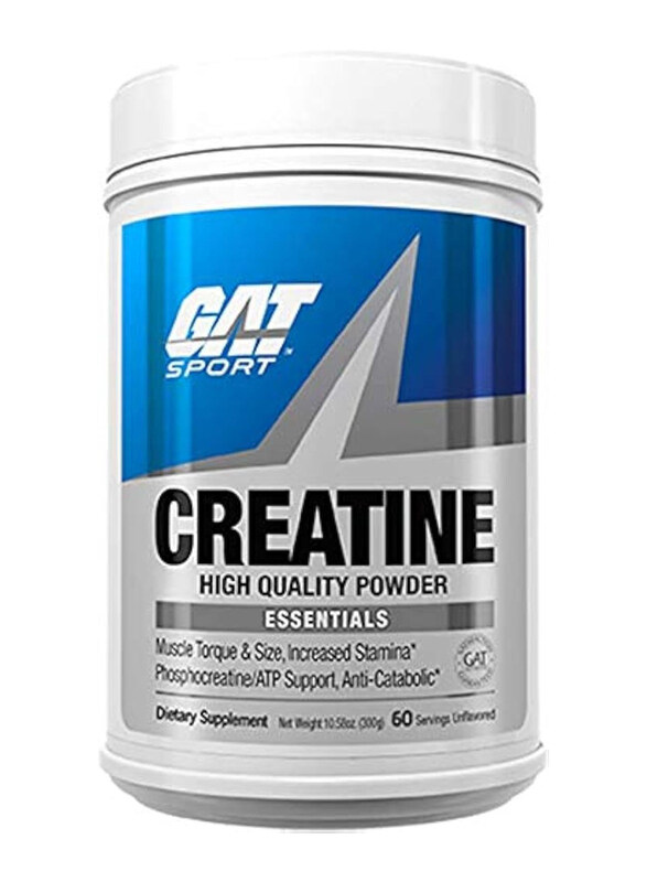 

Gat Sport Creatine Powder, 300g, Unflavored