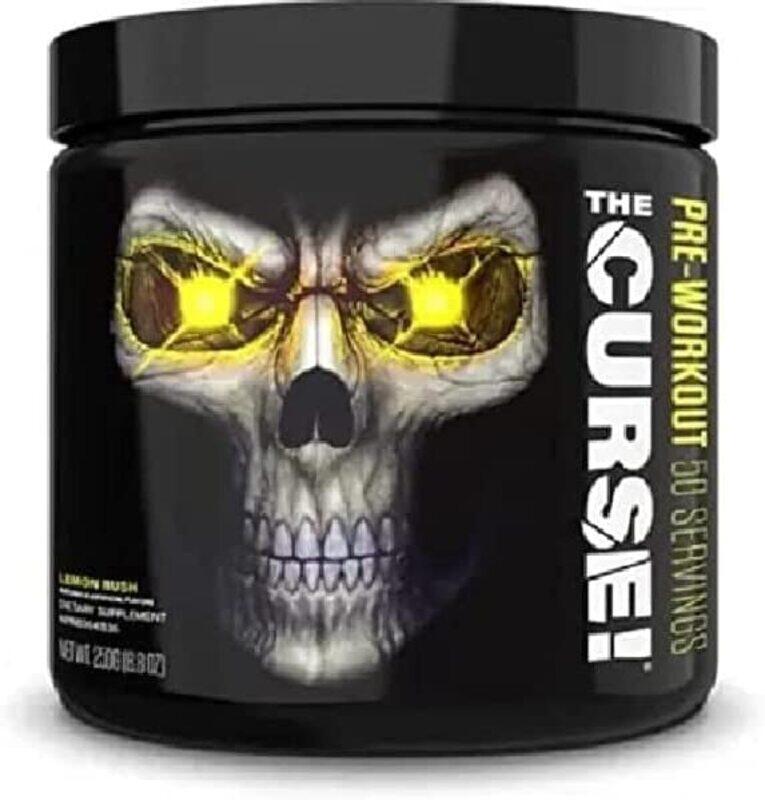 

Cobra Labs The Curse Pre-Workout Protine, 250gm, 50 Servings, Lemon Rush