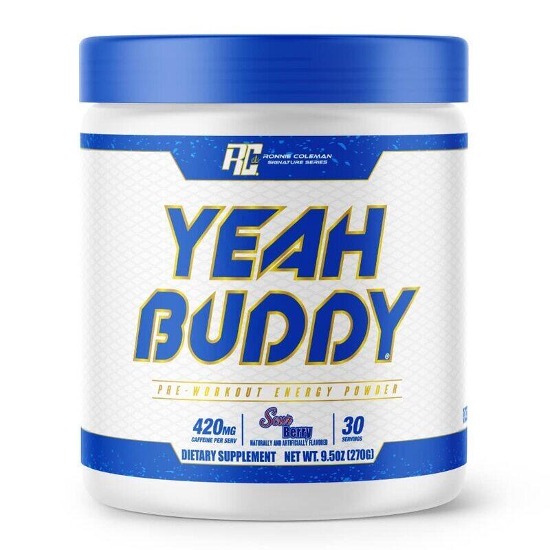 

Ronnie Coleman Yeah Buddy Pre-Workout Energy Powder, 270gm, Sour Berry