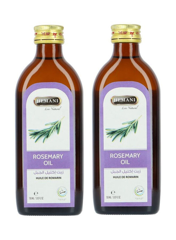 

Hemani Rosemary Oil, 2 x 150ml