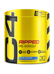 Cellucor C4 Ripped Pre-Workout Explosive Energy and Cutting Formula, 177gm, Icy Blue Raz