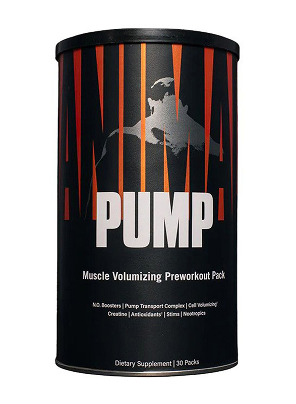 Animal Pump Pre-Workout Supplement, 30 Pack