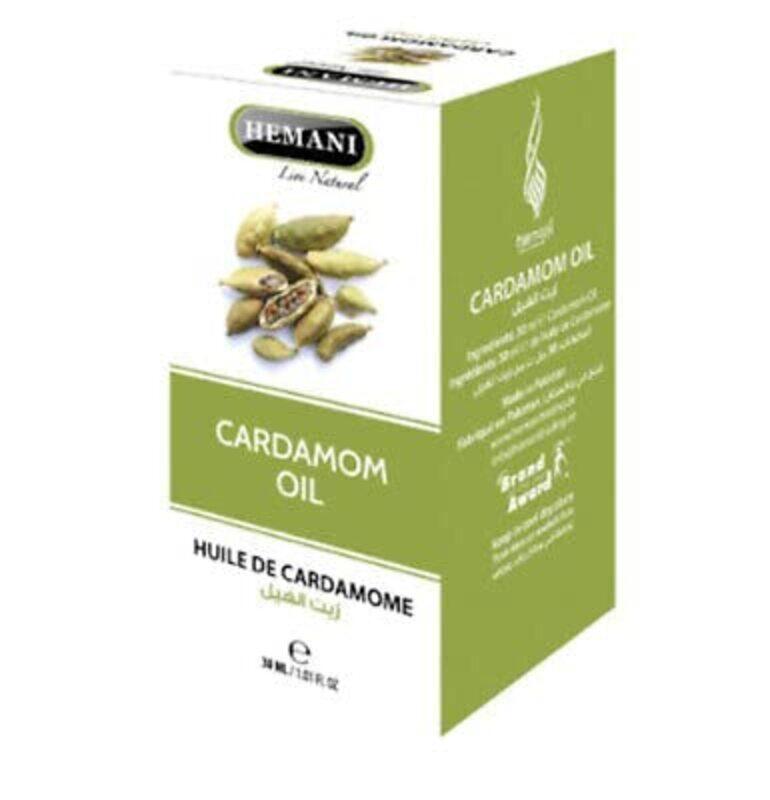 

Hemani Cardamom Oil, 30ml