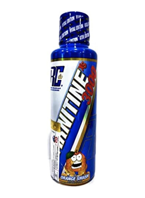 

Ronnie Coleman Signature Series L-Carnitine Liquid, 3000 mg, 473ml, Orange