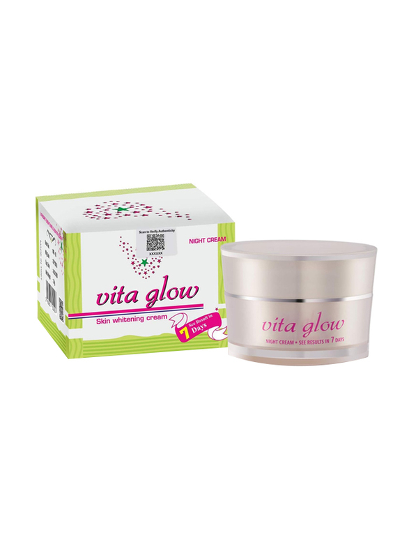 Vita Glow skin whitening night Cream, 30gm